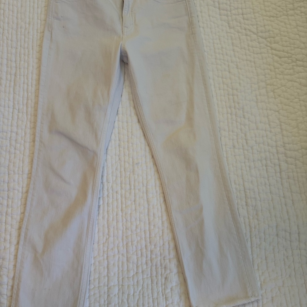 Vineyard Vines Women's Light Cream Skinny Jeans
